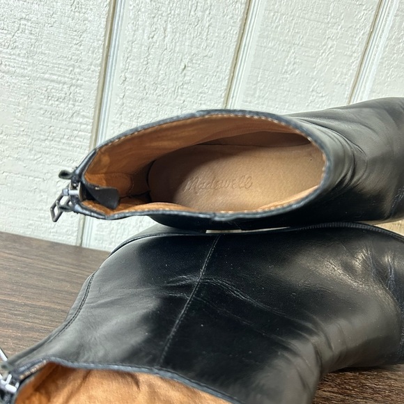 Madewell Pauline Leather Booties, size 8.5. - Picture 2 of 9
